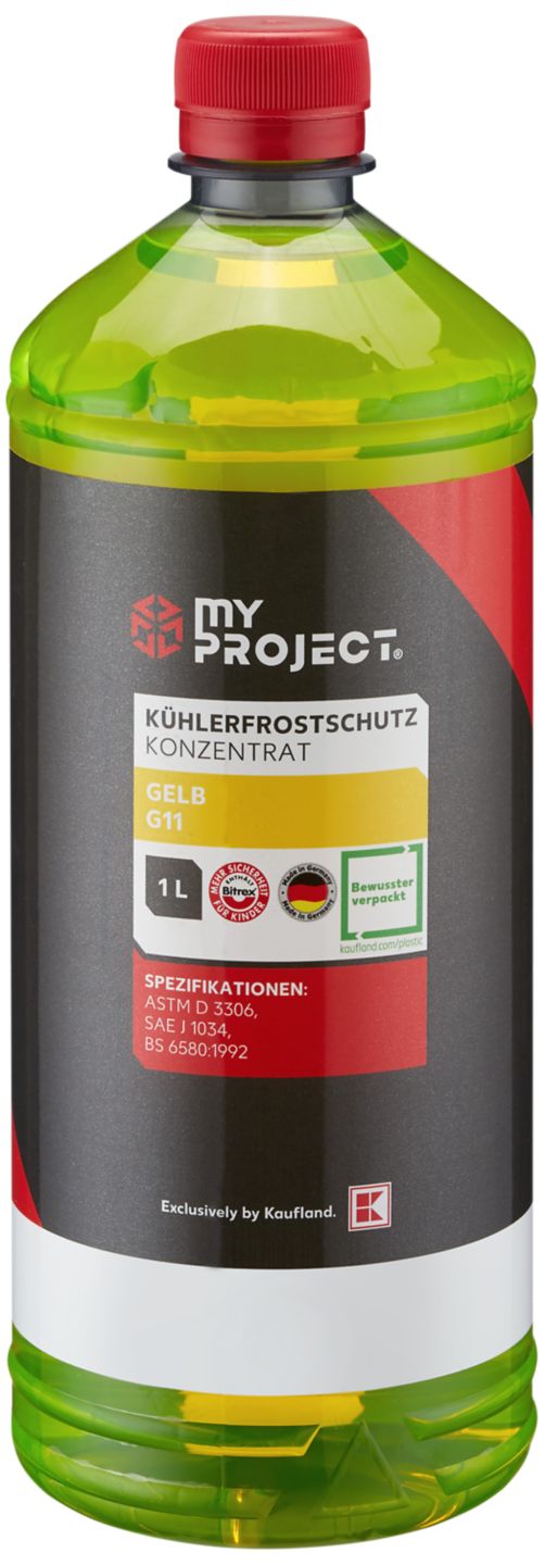 MY PROJECT® Kühlerfrostschutz G11 Konzentrat