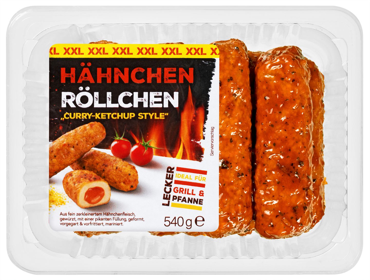 Hähnchen-Röllchen XXL
