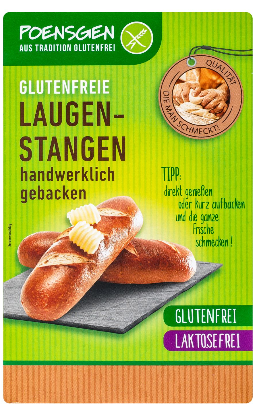 POENSGEN Glutenfreie Laugenstangen