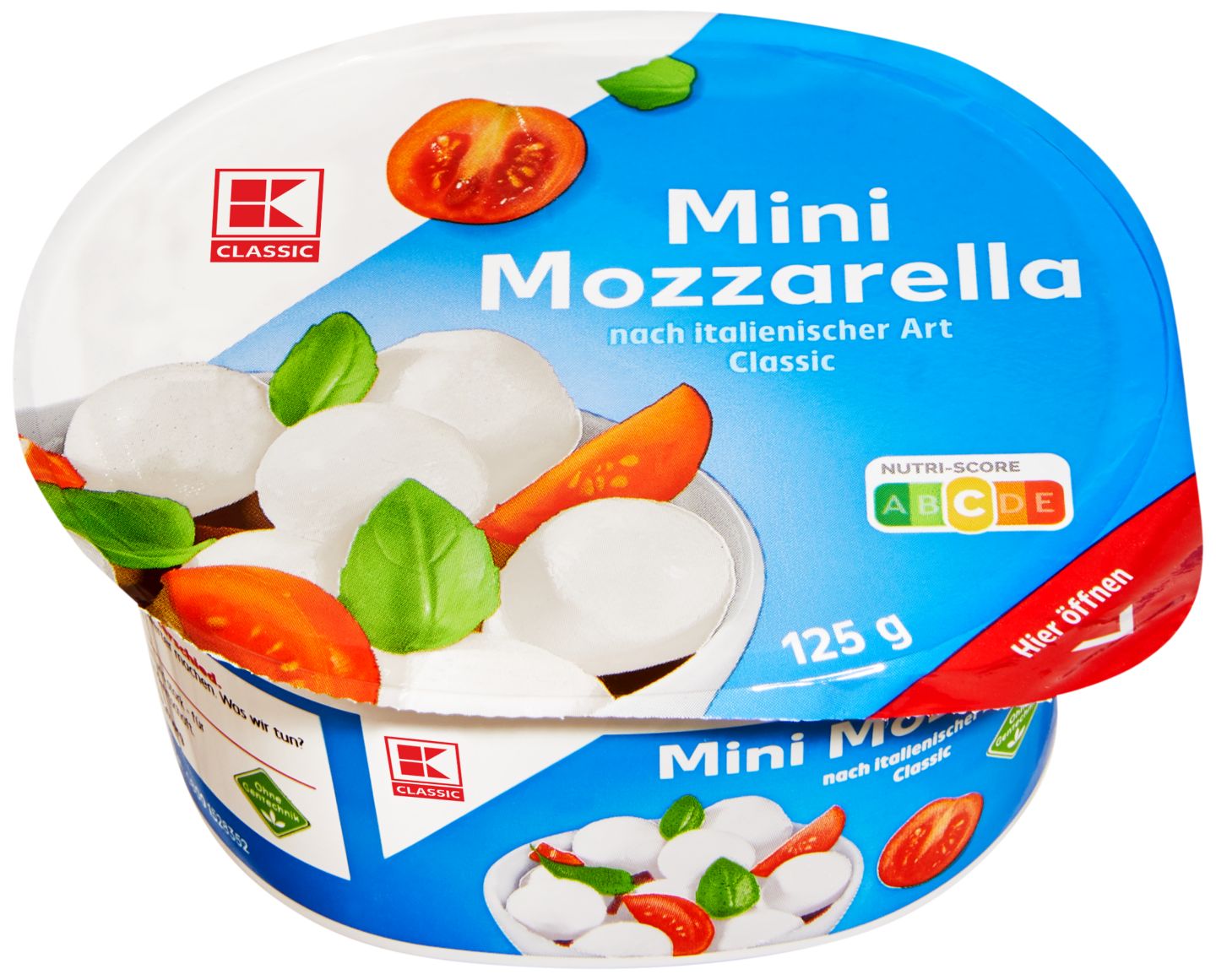 K-CLASSIC Mini-Mozzarella 45 % Fett i. Tr.