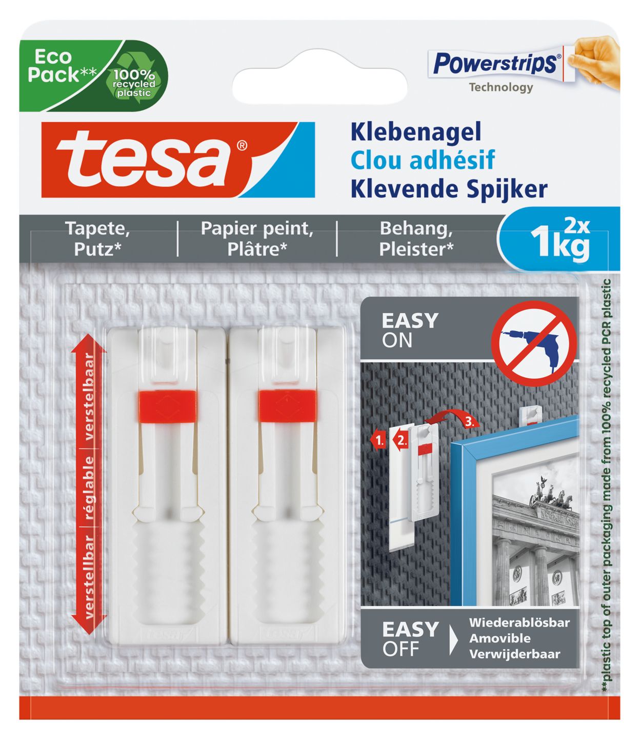 TESA Klebenägel »Powerstrips«