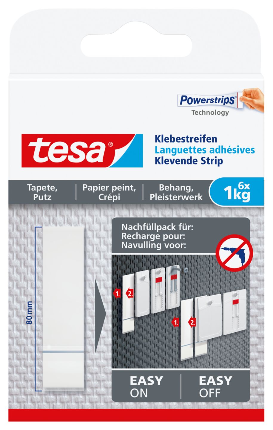 TESA Klebestreifen »Powerstrips«