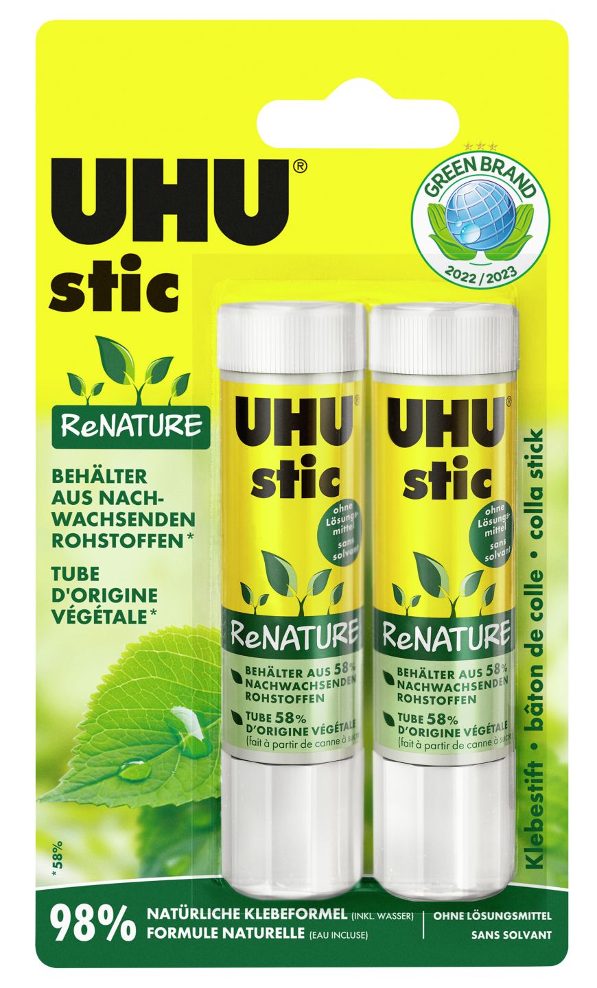 UHU Klebestifte »ReNature«