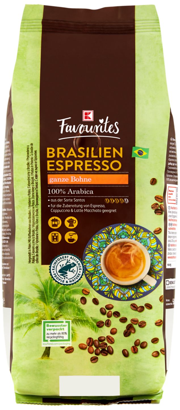 K-FAVOURITES Brasilien-Espresso