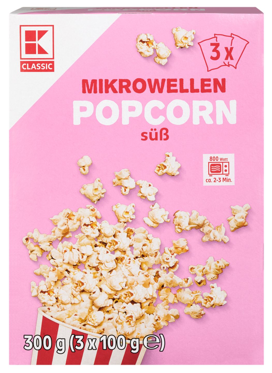 K-CLASSIC Mikrowellen-Popcorn