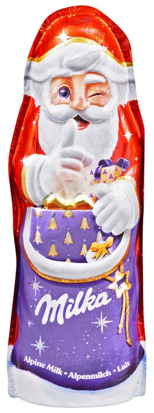 MILKA Weihnachts- oder Schneemann