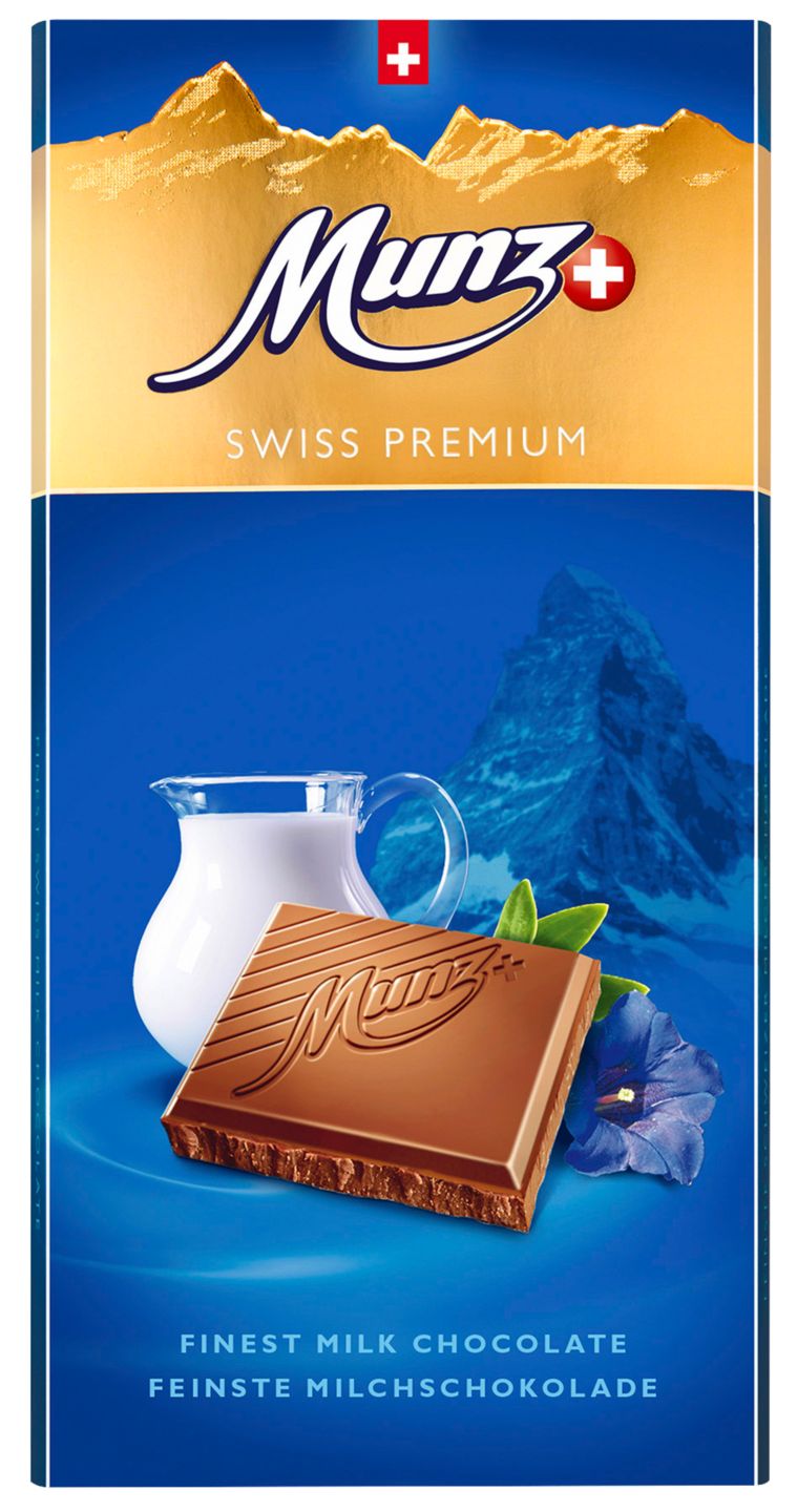 MUNZ Schweizer Premium-Schokolade