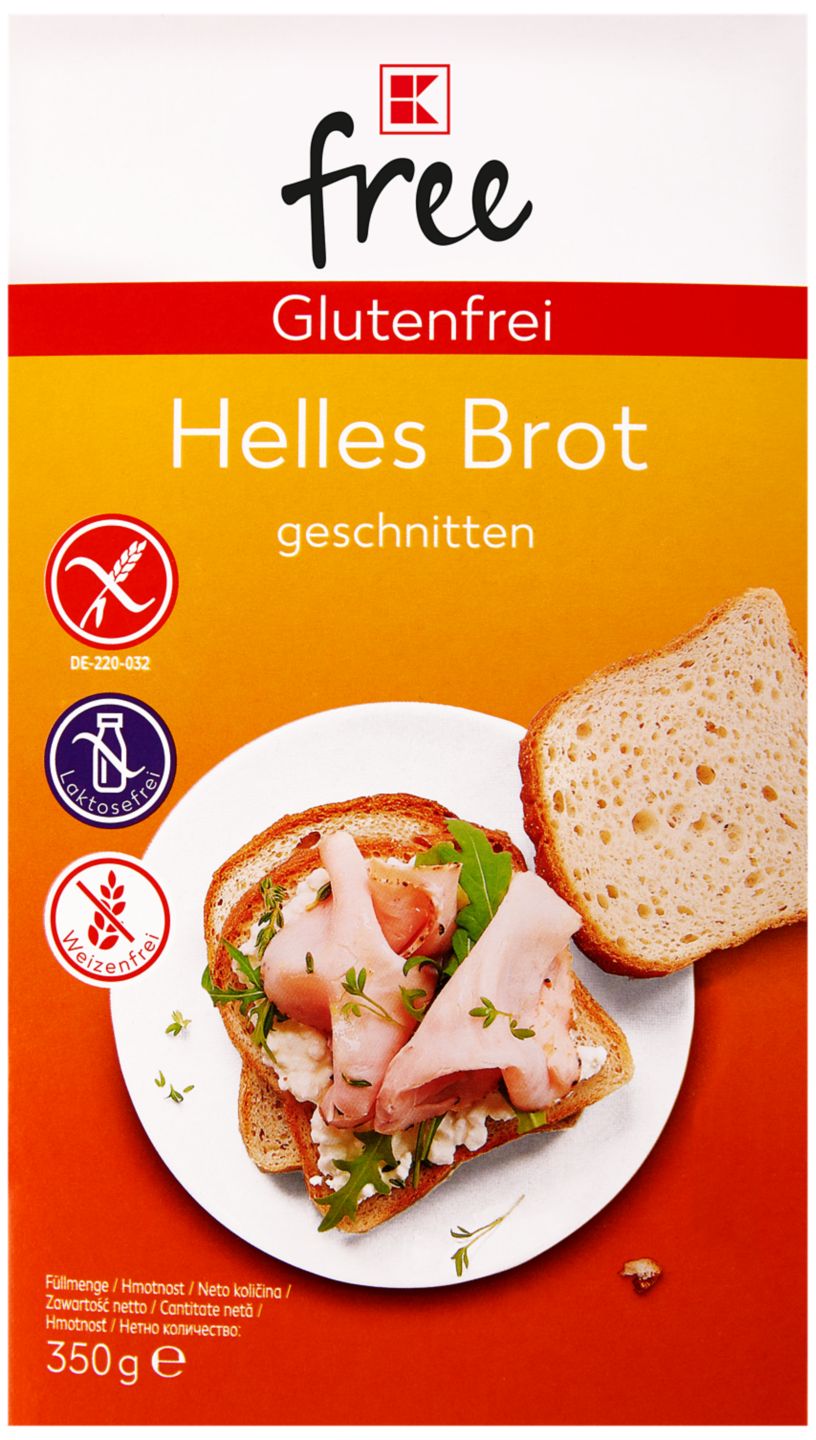 K-FREE GLUTENFREI Helles Brot oder Saatenbrot