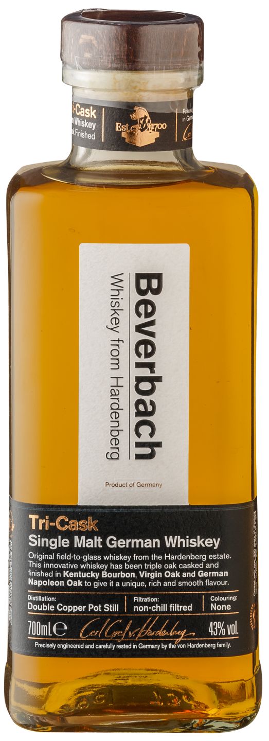 BEVERBACH Single Malt German Whiskey Double Oak Aged