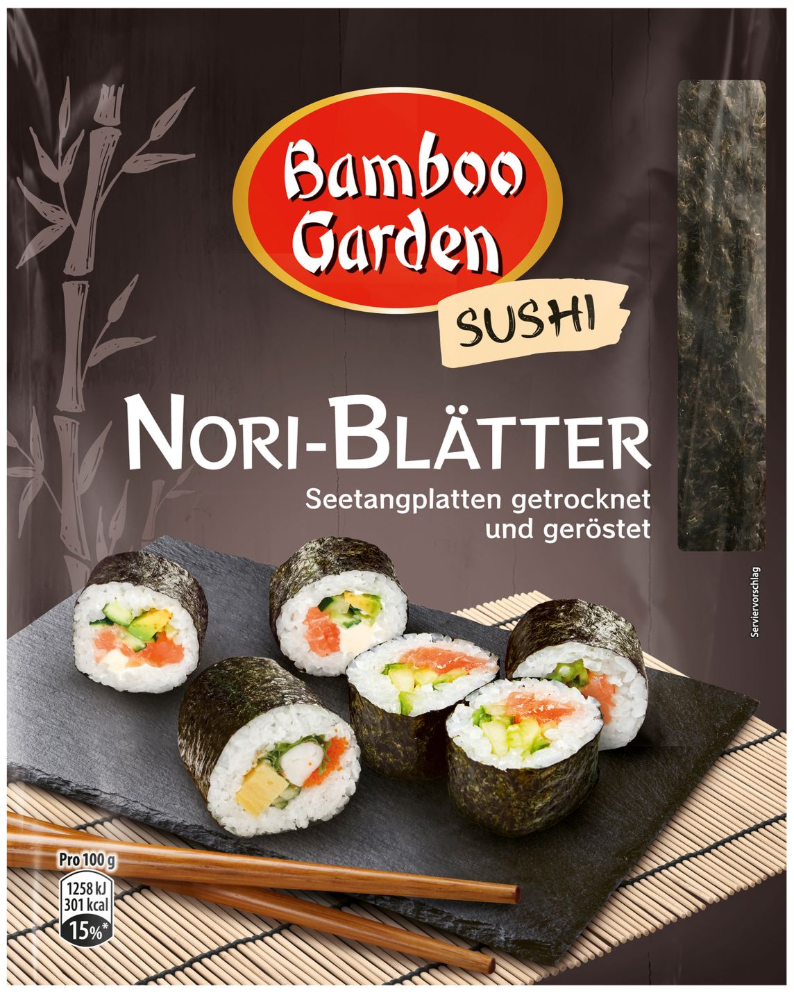 BAMBOO GARDEN Nori-Blätter