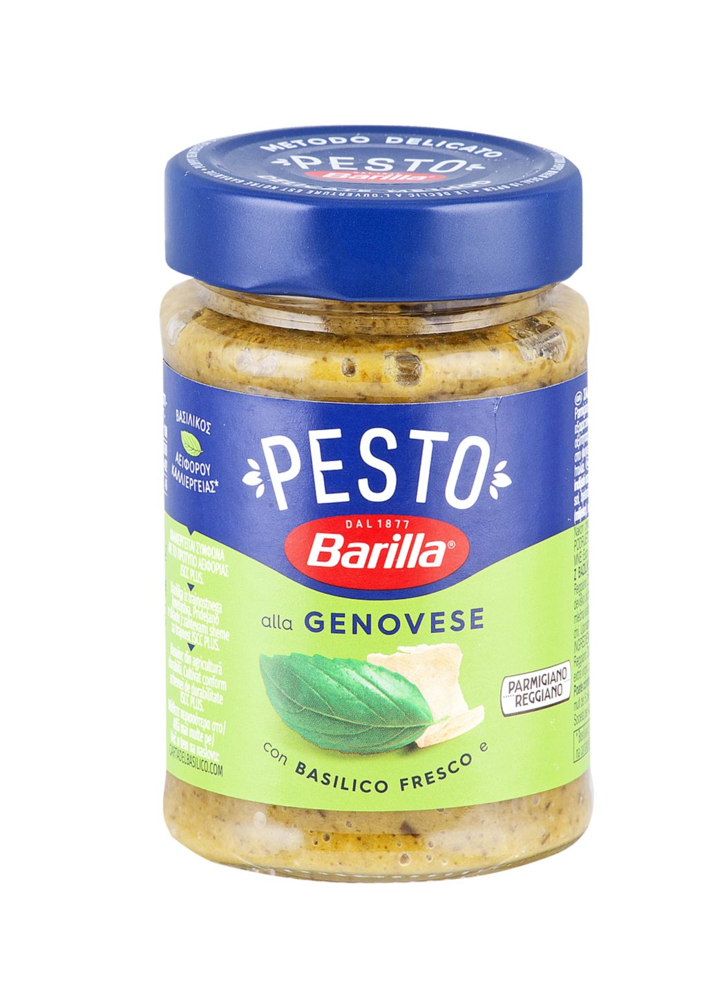 Barilla Umak pesto genovese 190g
MPC 2.5.2025=4,59€
