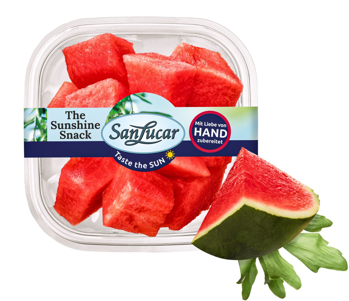 Wassermelonen geschnitten  