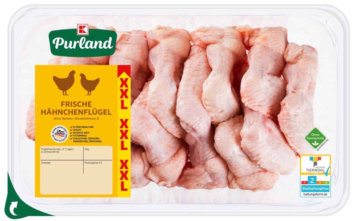 K-PURLAND Hähnchenflügel XXL