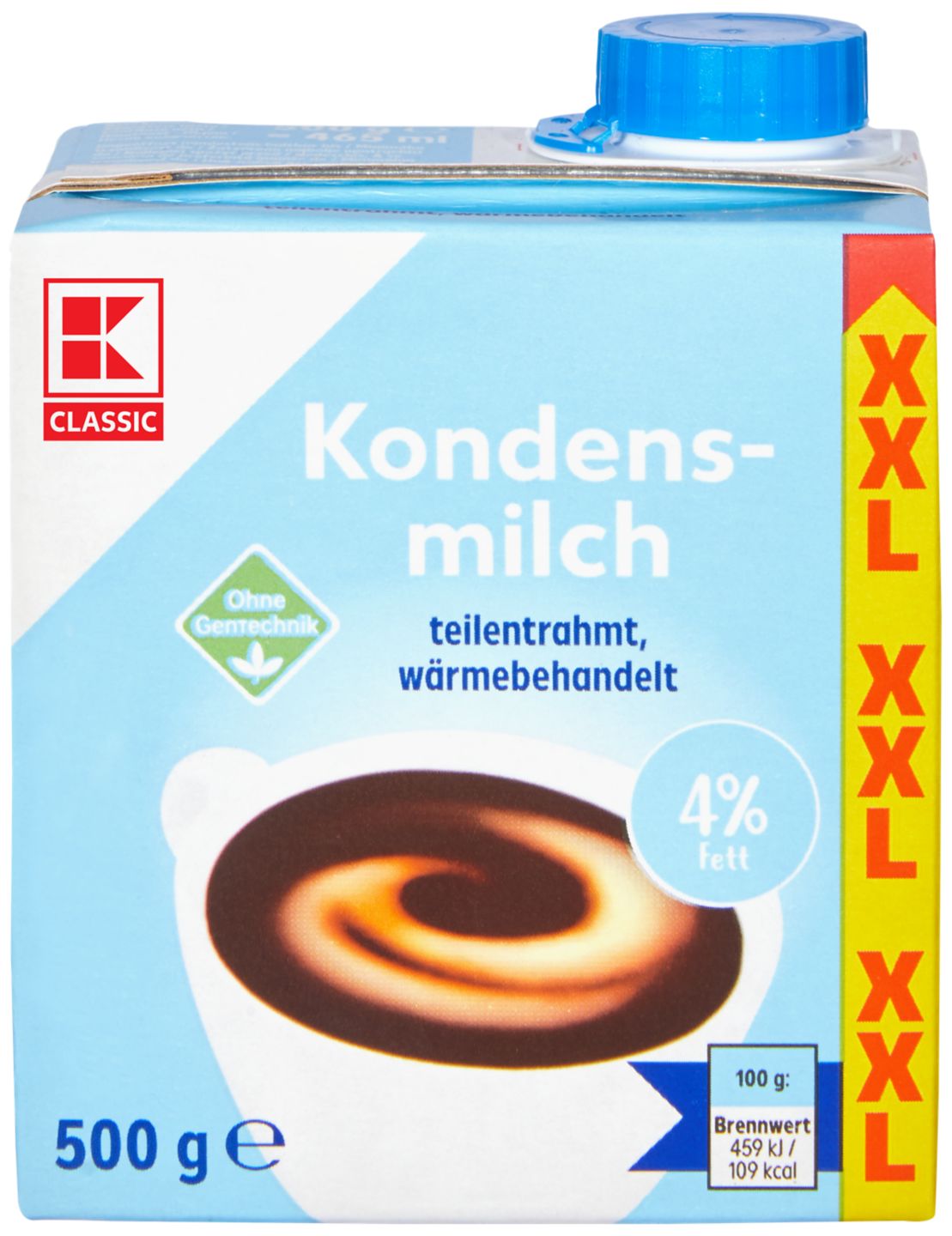 K-CLASSIC Kondensmilch 4 % Fett