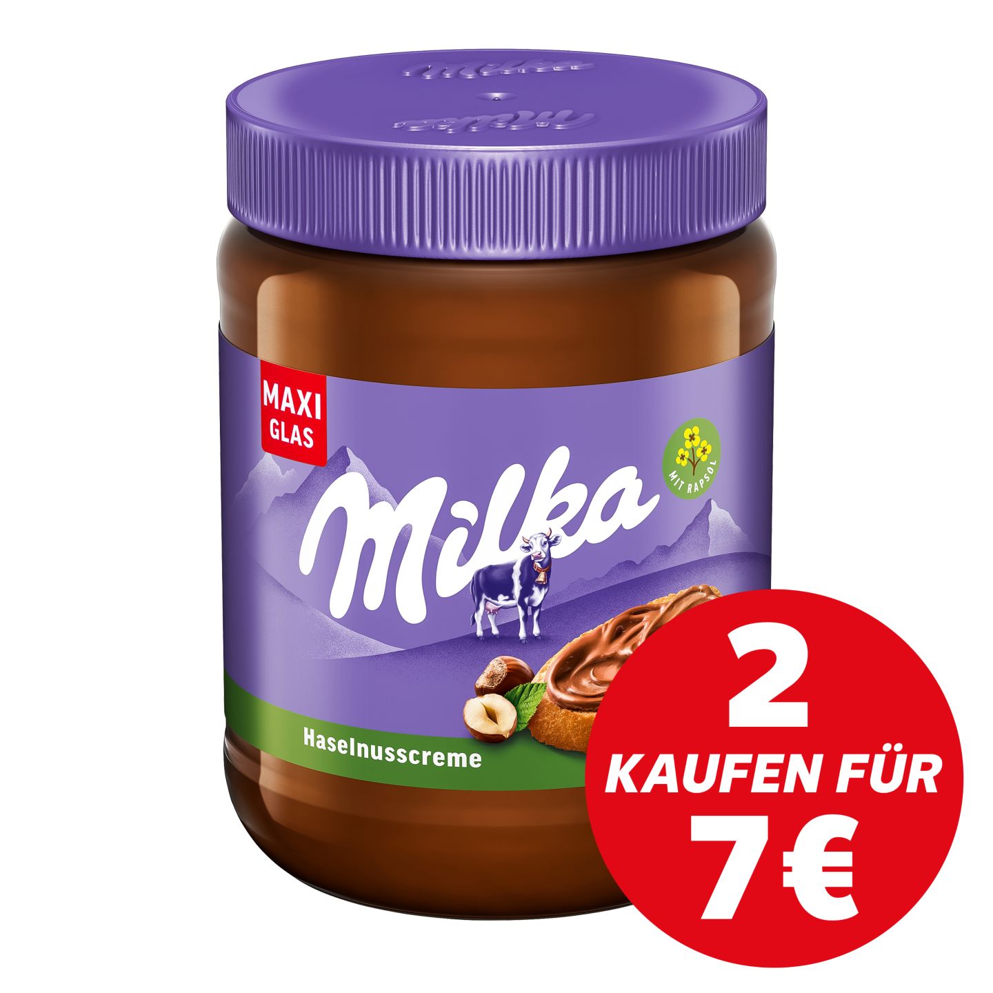 MILKA Haselnusscreme