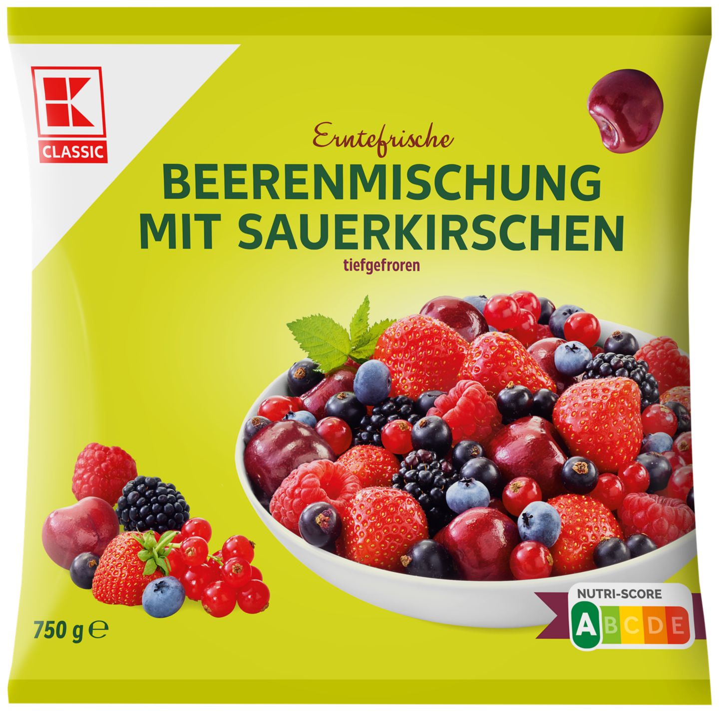 K-CLASSIC Beerenmischung mit Sauerkirschen