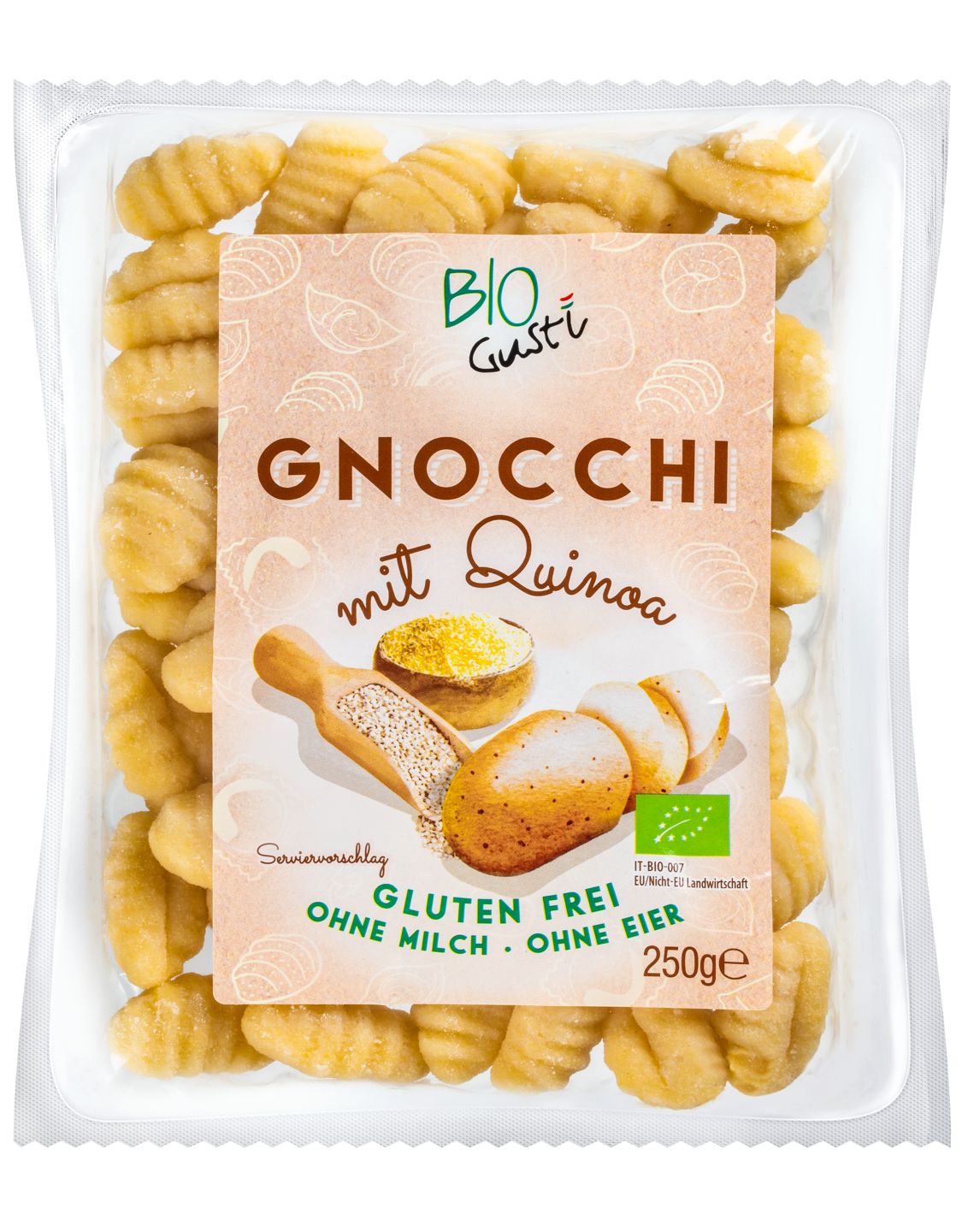 BIO GUSTI Bio-Gnocchi mit Quinoa