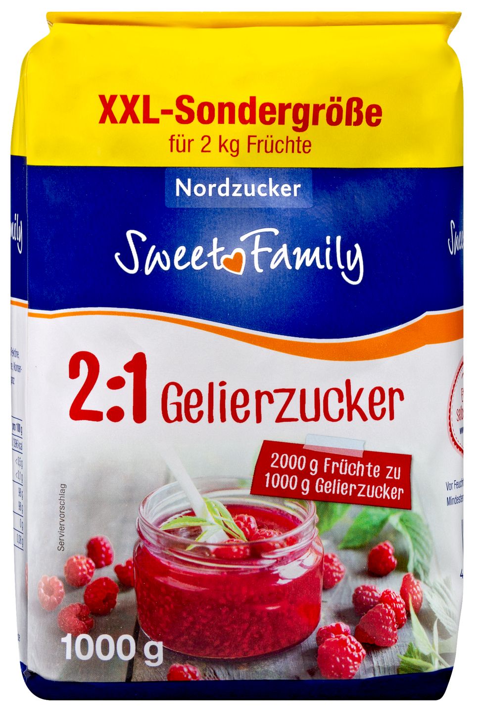 NORDZUCKER Gelierzucker 2:1 XXL