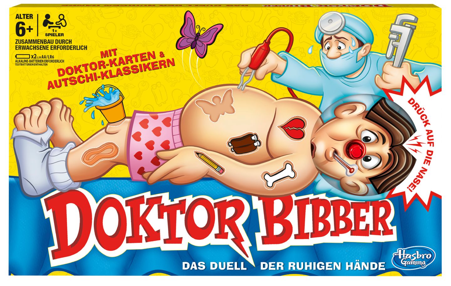 HASBRO »Doktor Bibber« Geschicklichkeitsspiel