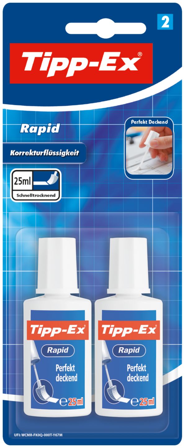TIPP-EX Korrekturflüssigkeit »Rapid«