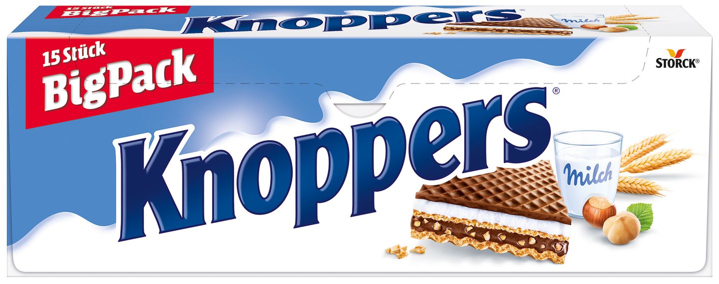 KNOPPERS Milch-Haselnuss-Schnitte 
