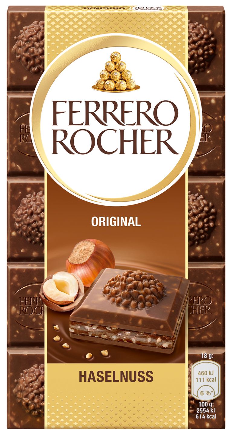 FERRERO Rocher-/Raffaello-Schokolade