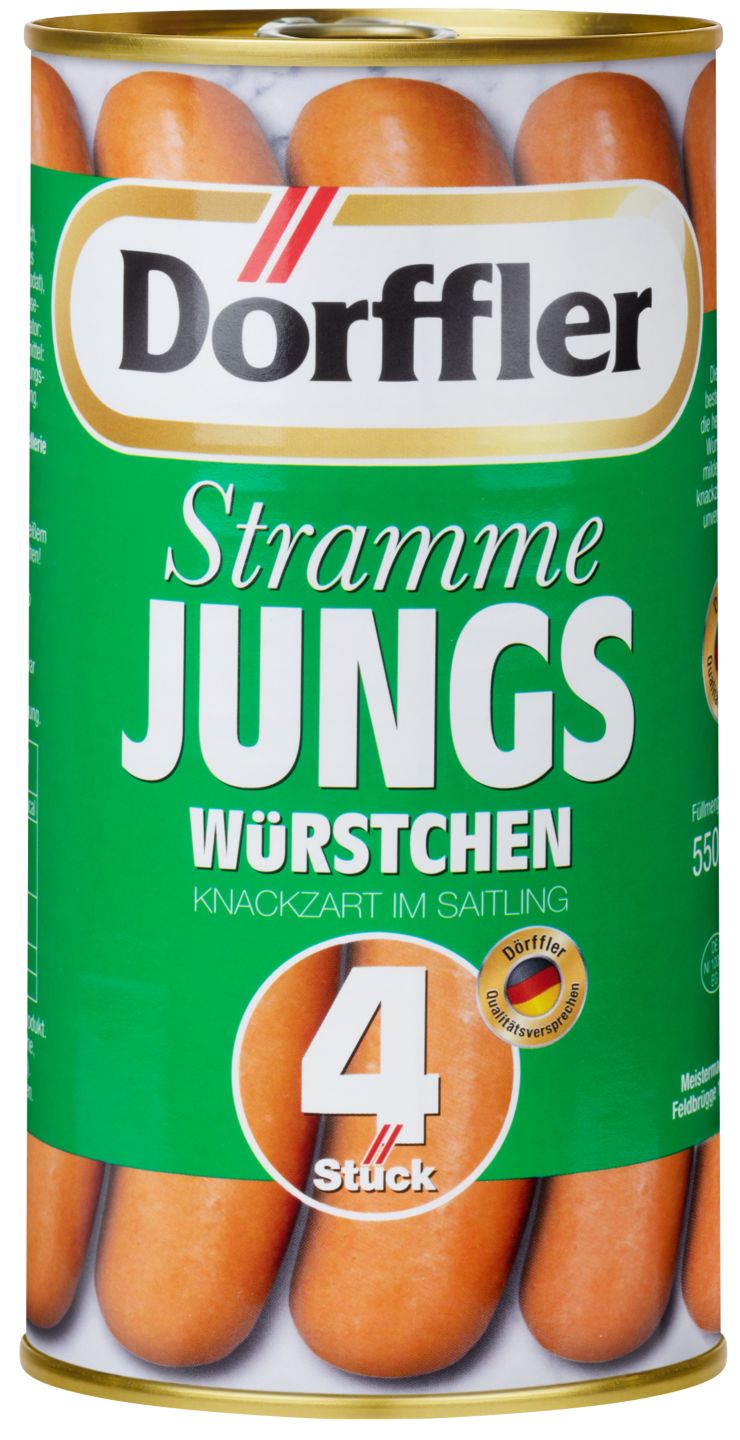 DÖRFFLER »Stramme Jungs« Würstchen