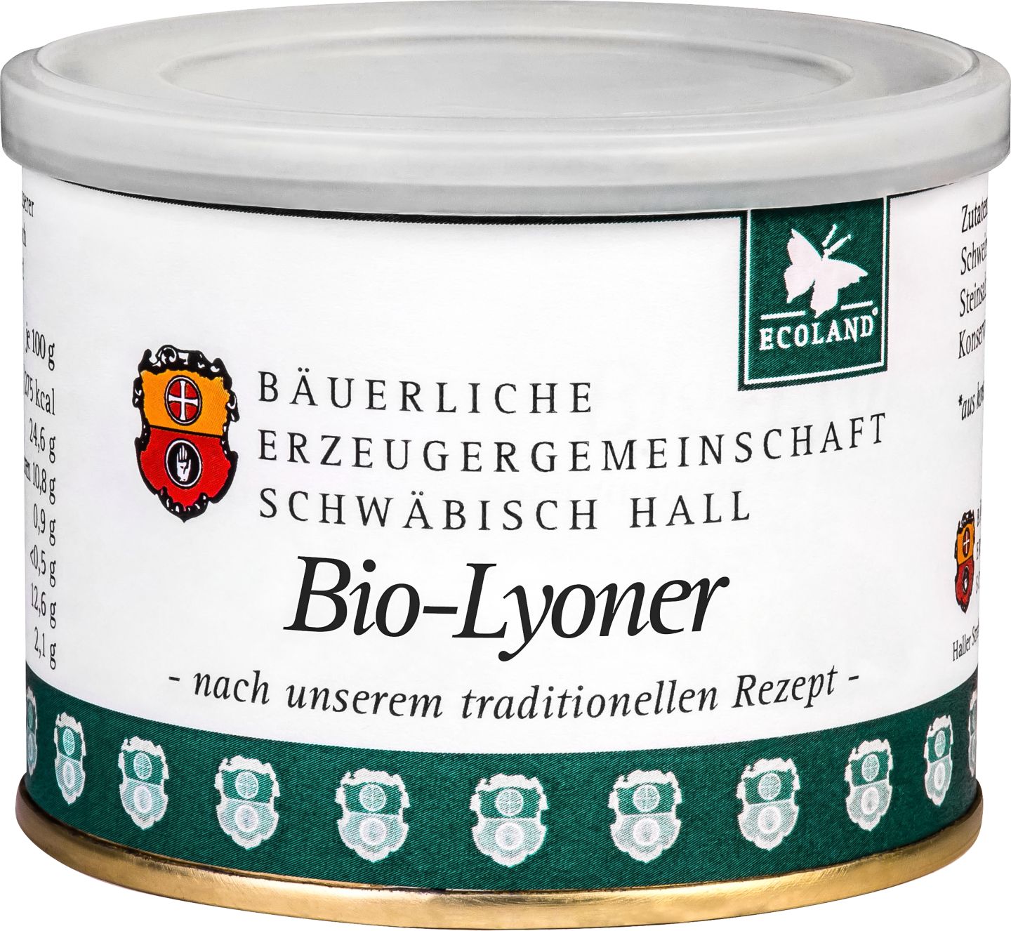 BÄUERLICHE ERZEUGER SHA Echt Hällische Bio-Lyoner