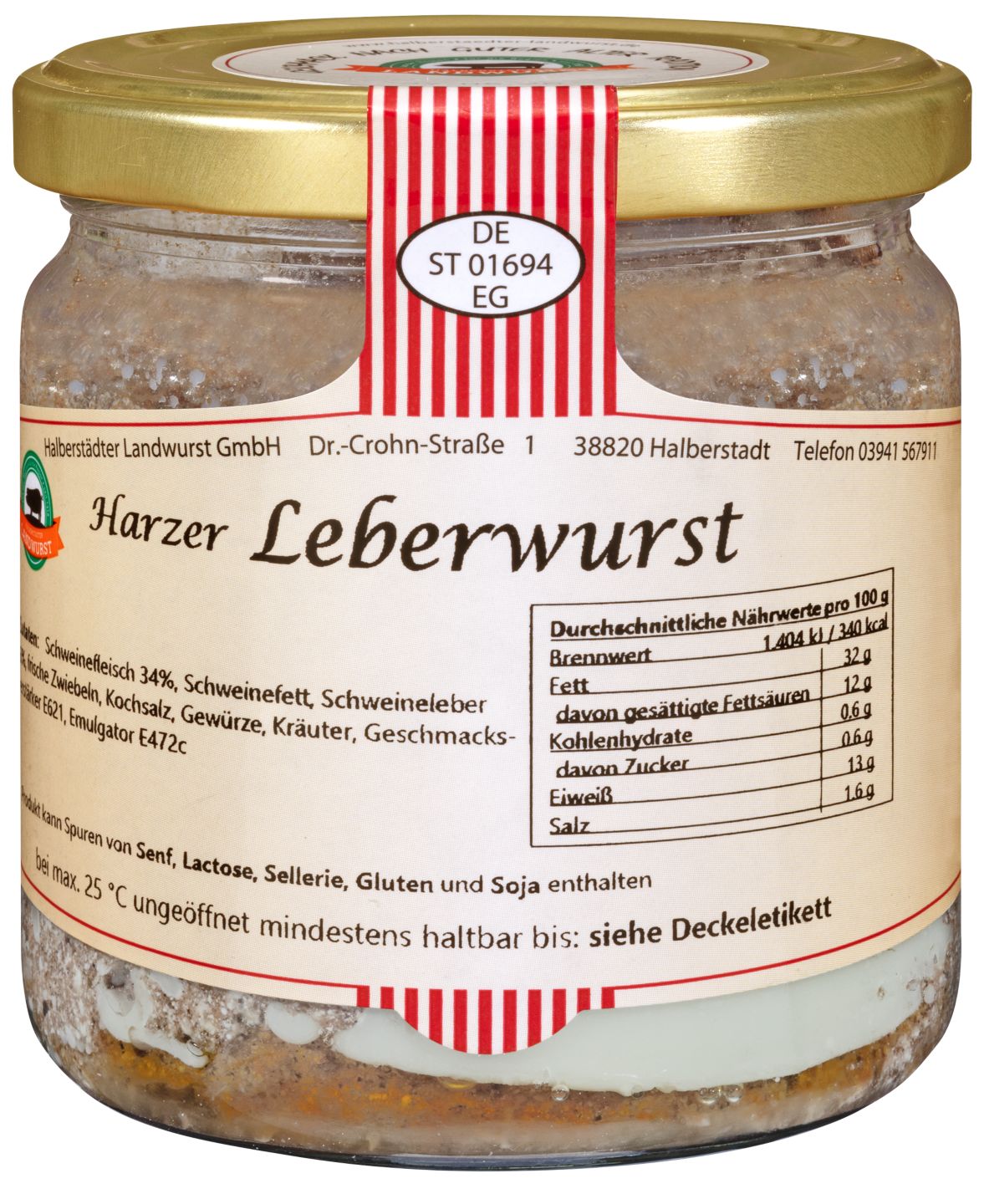 HALBERSTÄDTER LANDWURST Harzer Wurstkonserven