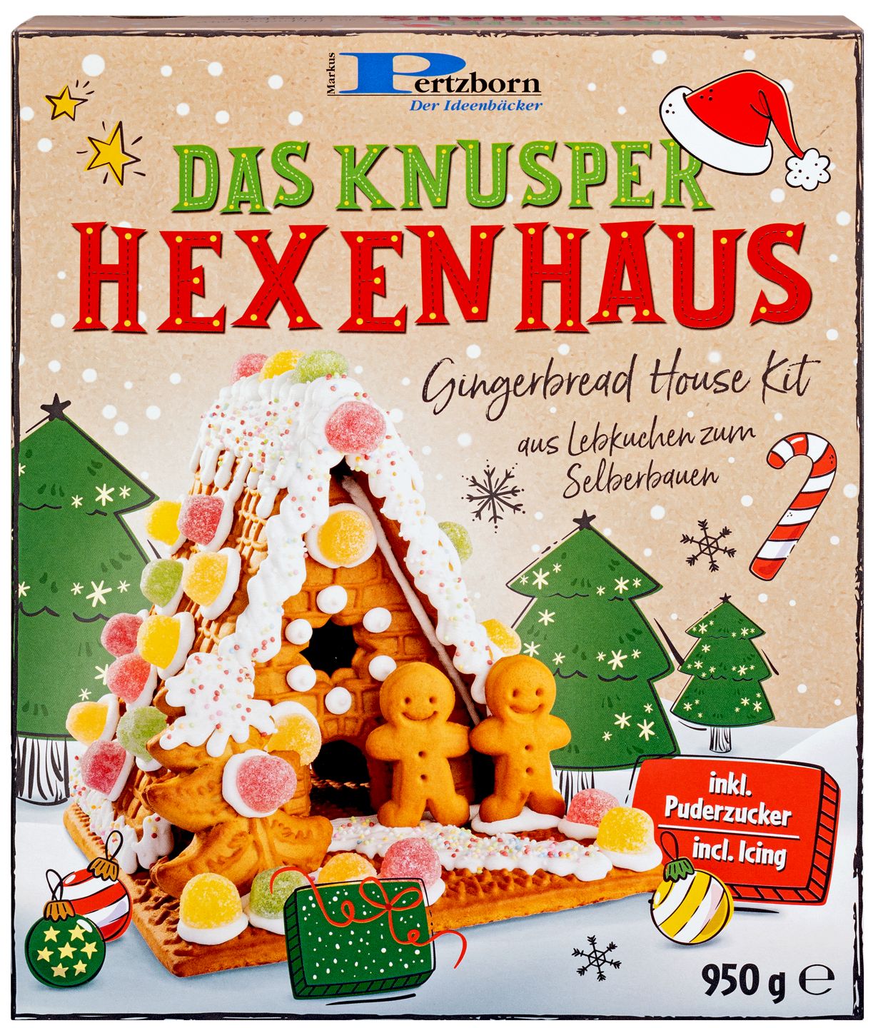 PERTZBORN Das Knusper-Hexenhaus