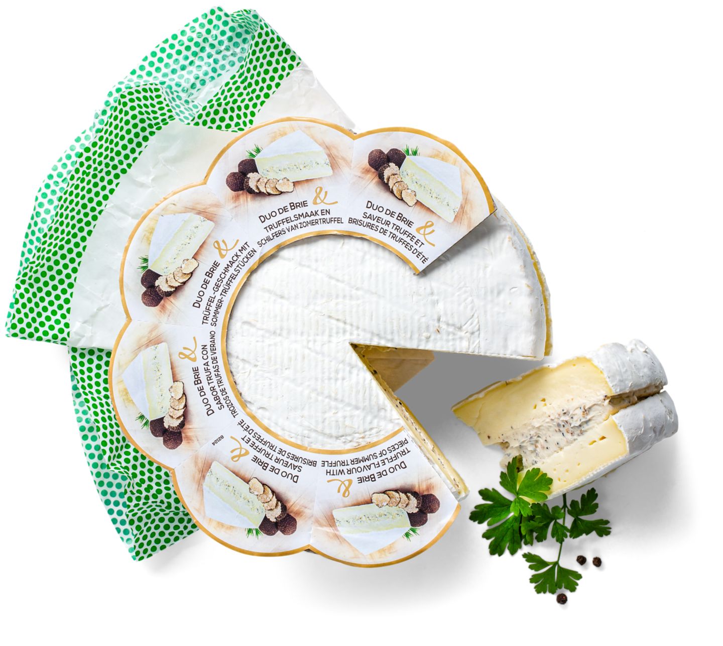 Brie-Duo Trüffel 55 % Fett i. Tr.