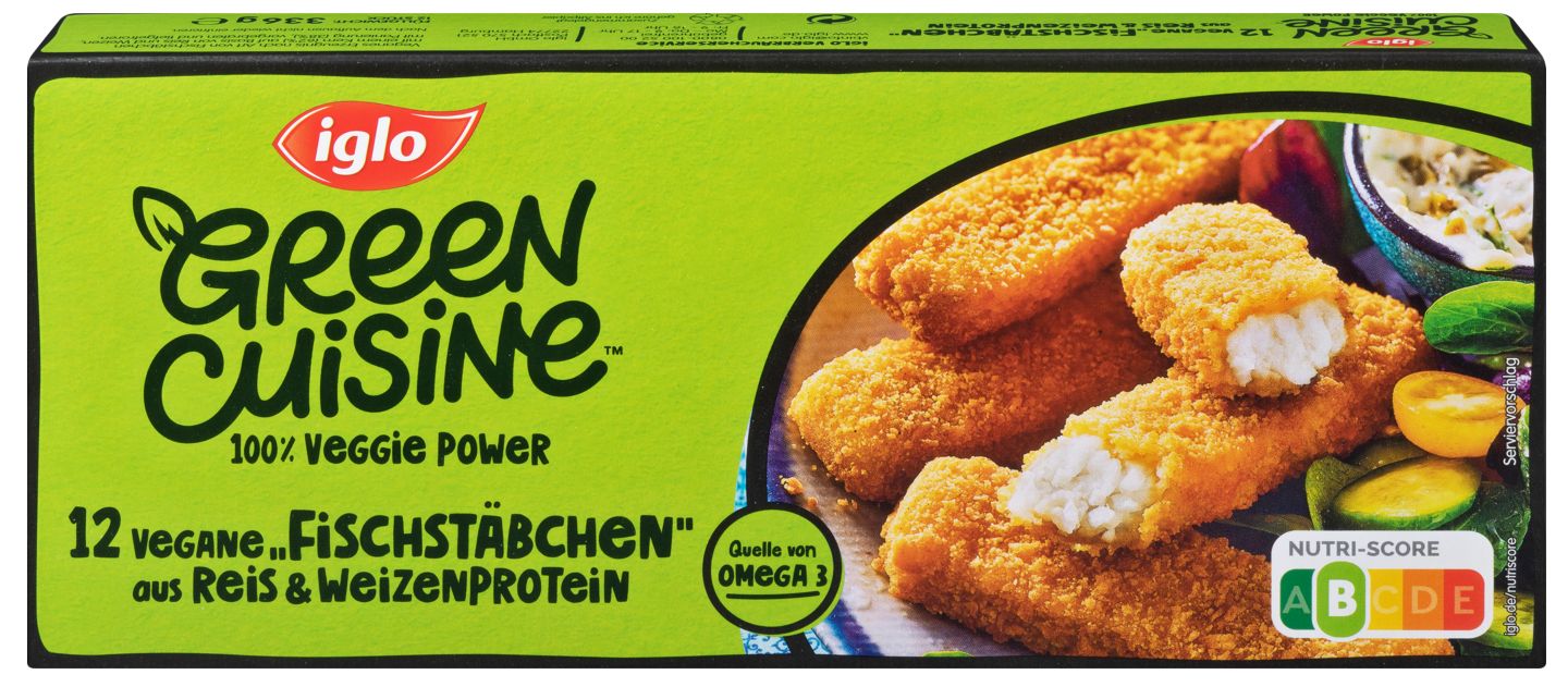 IGLO Green Cuisine Vegane Fisch-/Fleischalternativen