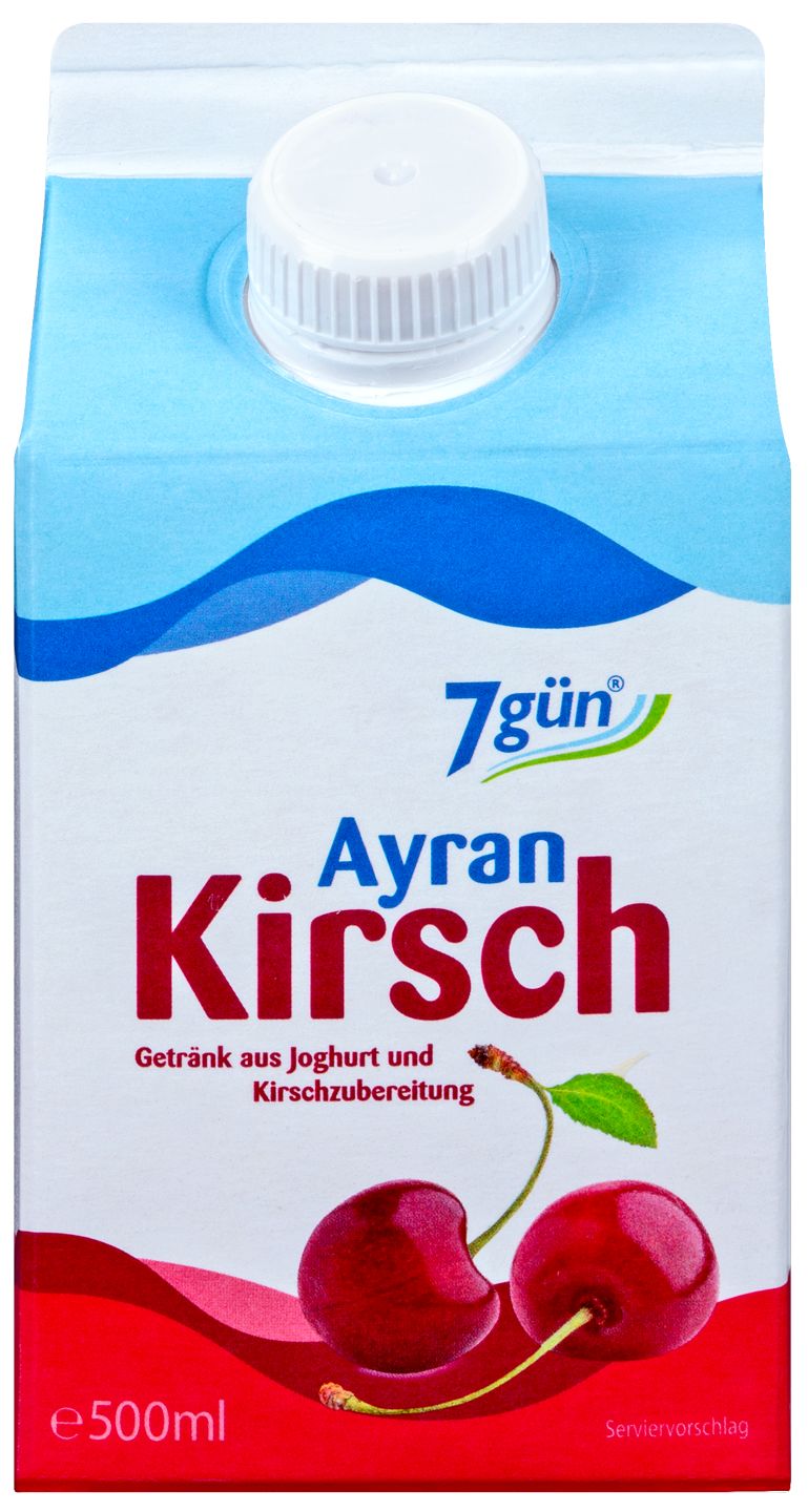 7GÜN Ayran Kirsch oder Mango