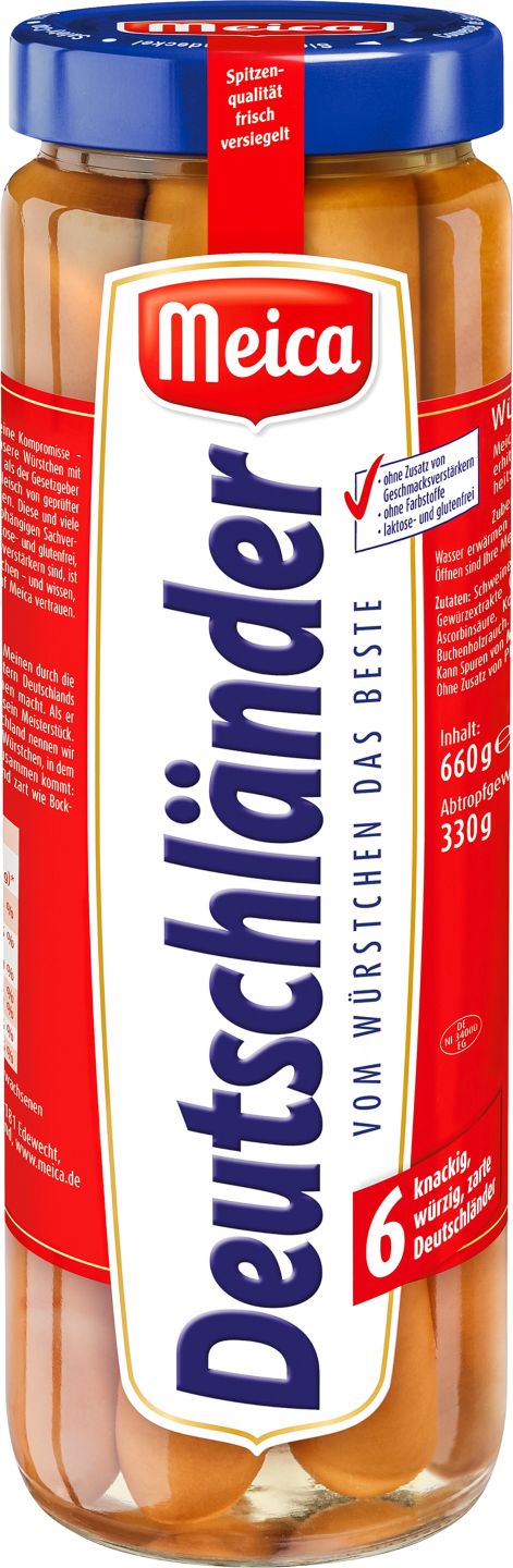 MEICA Deutschländer Würstchen
