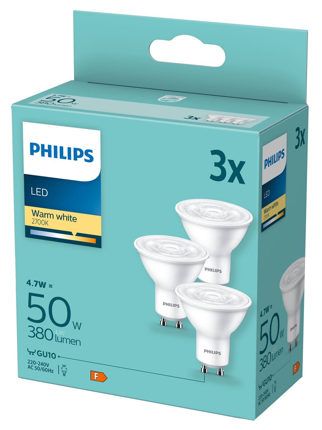 PHILIPS LED-Reflektoren GU10 4,7 W