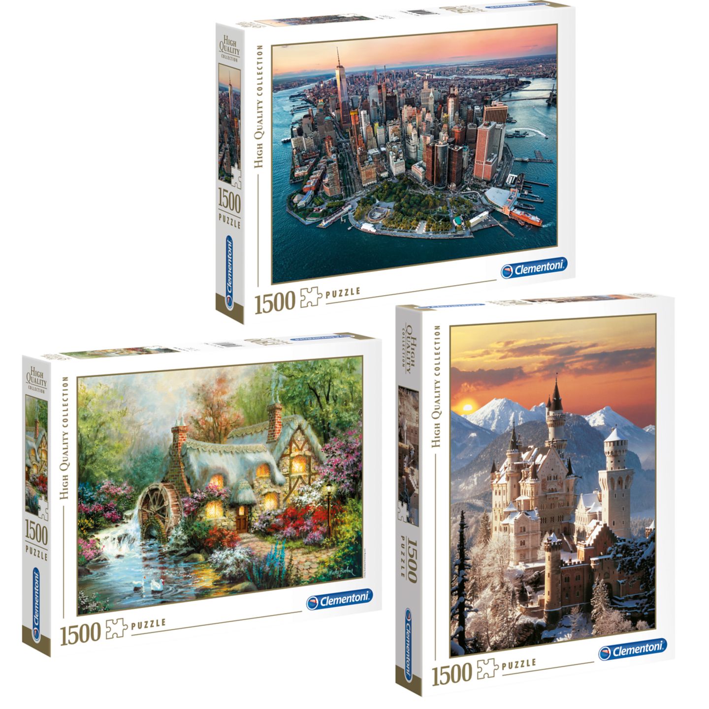 CLEMENTONI Puzzle 1.500 Teile