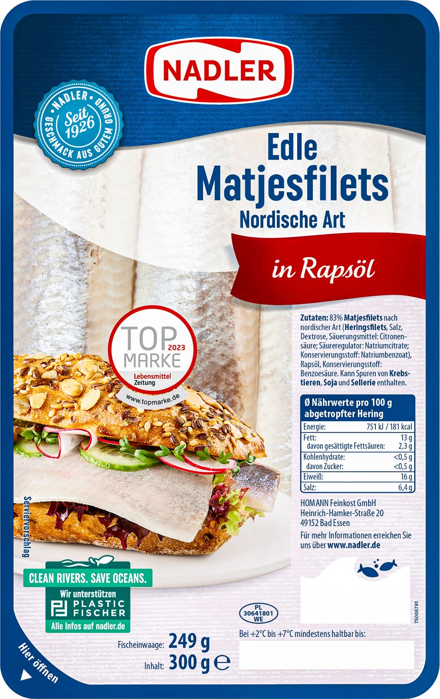 NADLER Matjesfilets