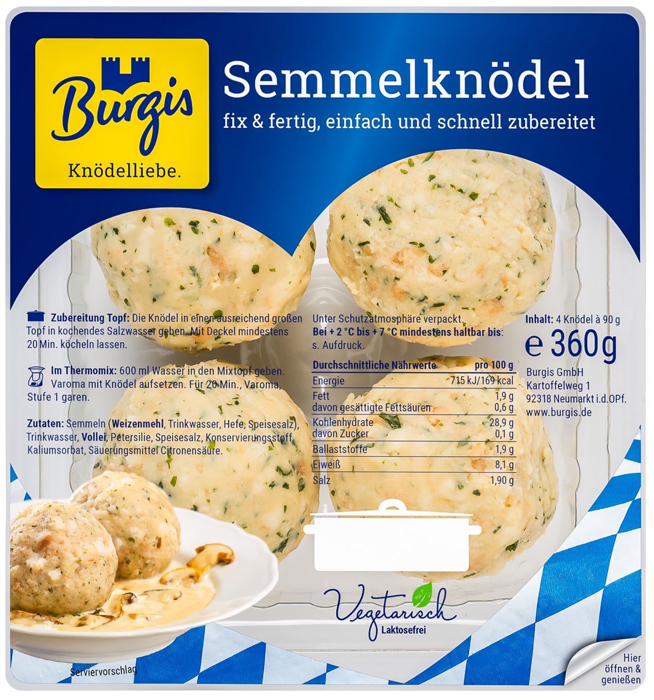 BURGIS Semmelknödel