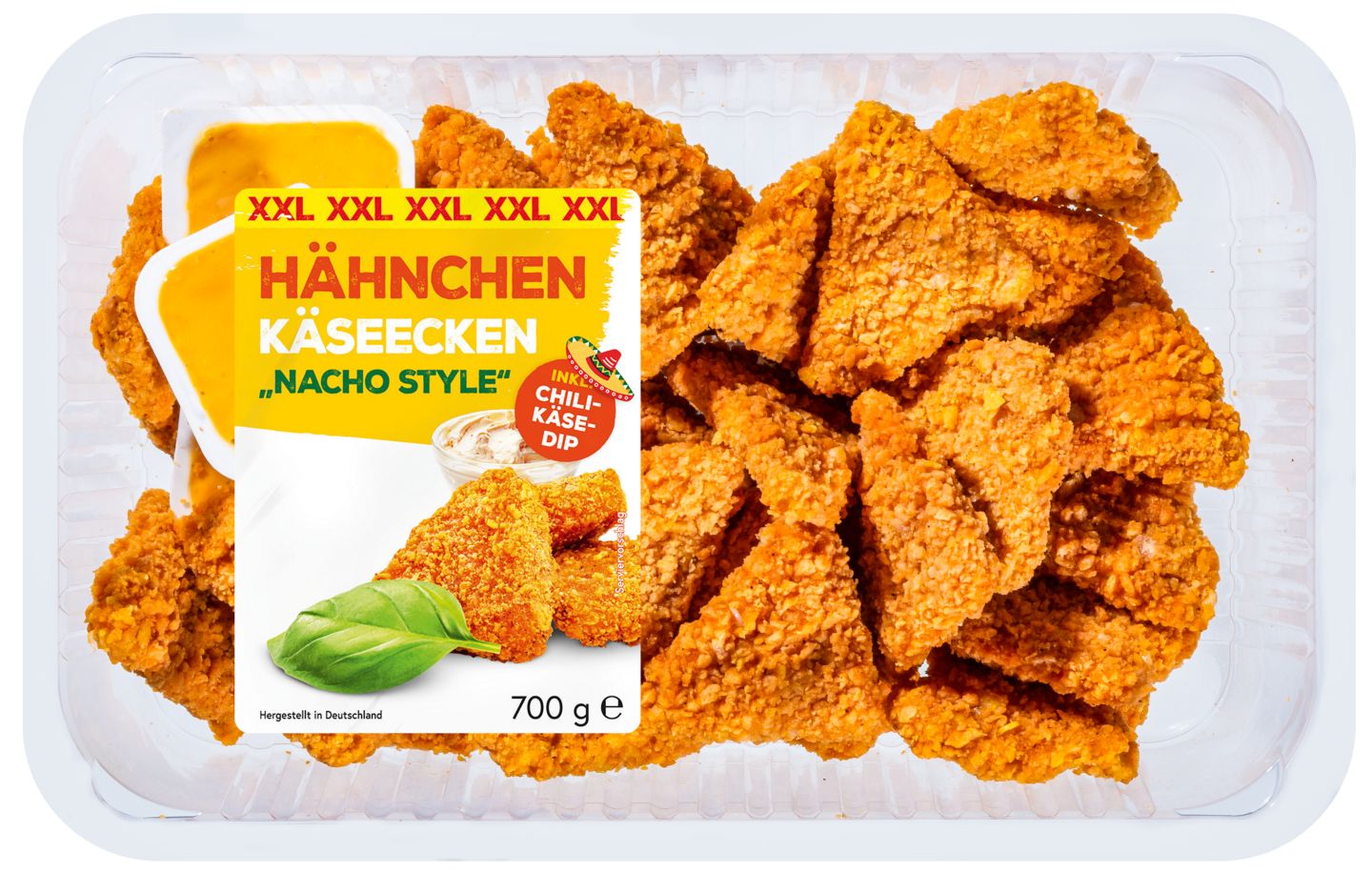 Hähnchen-Käse-Ecken XXL