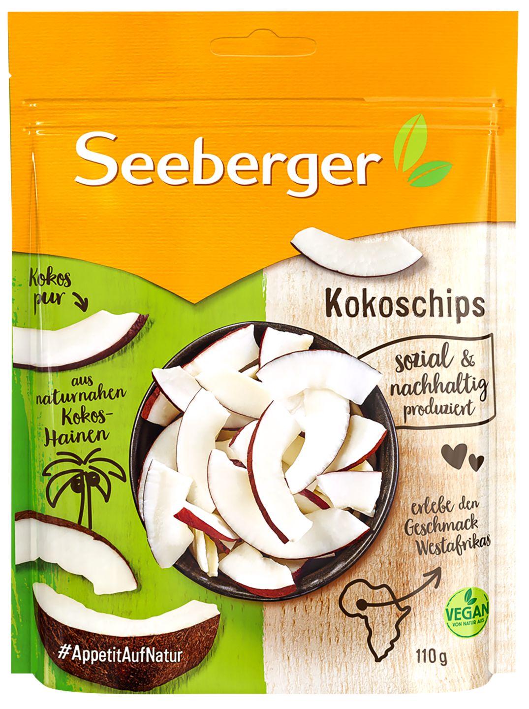 SEEBERGER Kokoschips