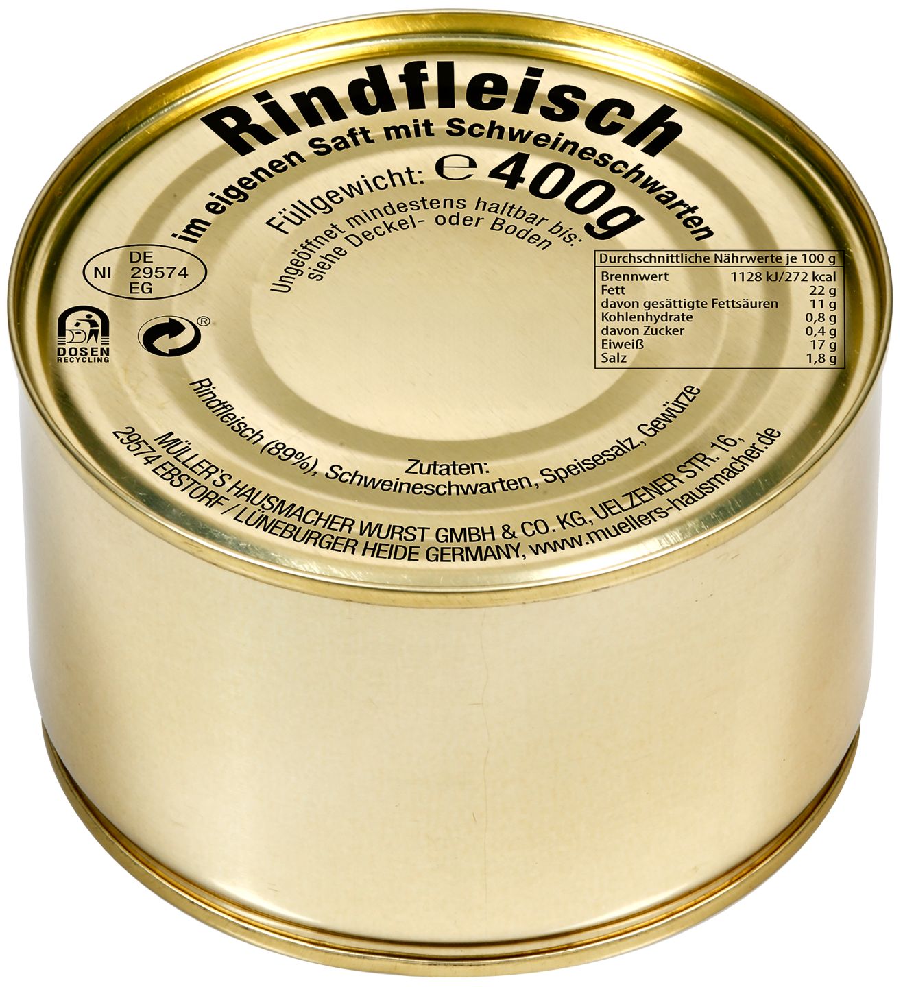 MÜLLER'S Rindfleisch