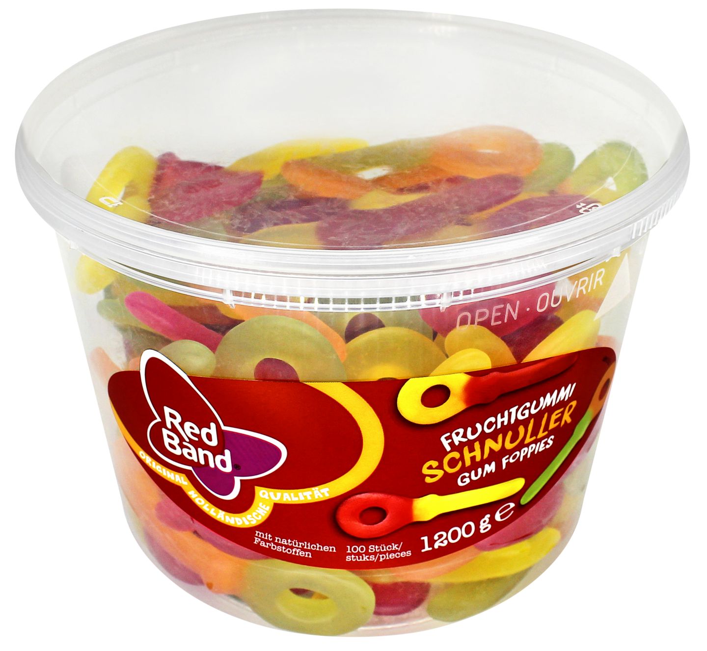 RED BAND Lakritz oder Fruchtgummi