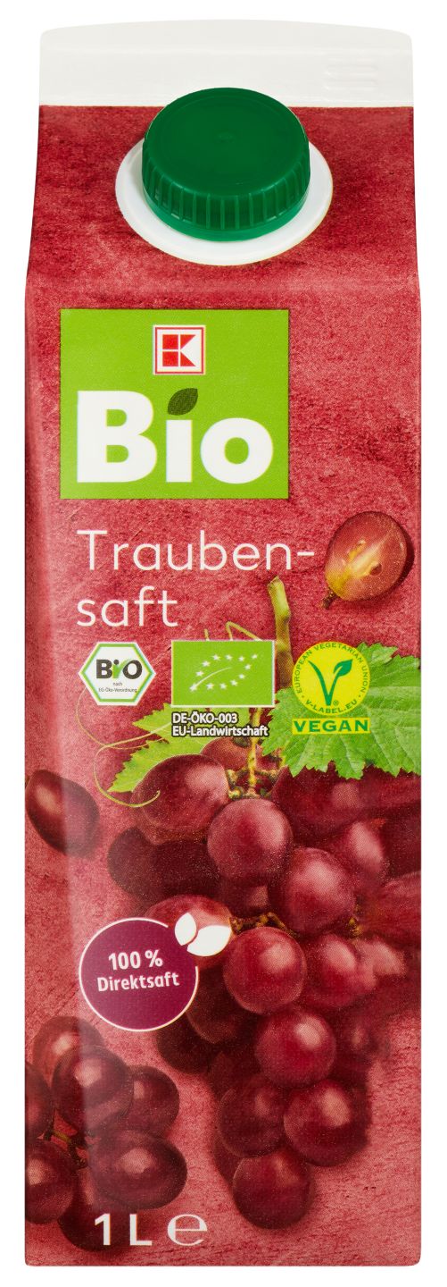 K-BIO Bio-Traubensaft