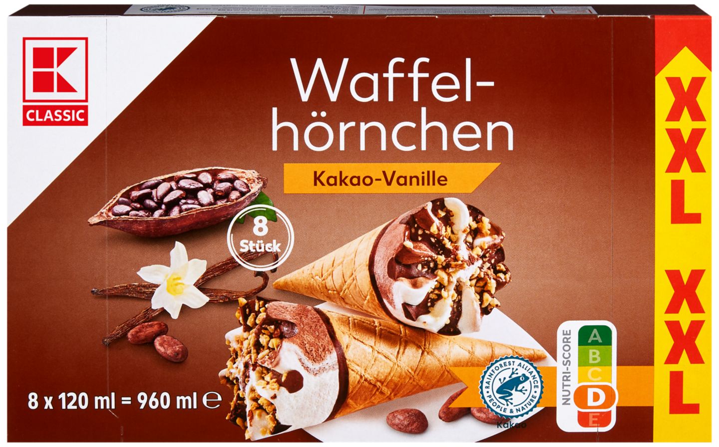 K-CLASSIC Waffelhörnchen 
