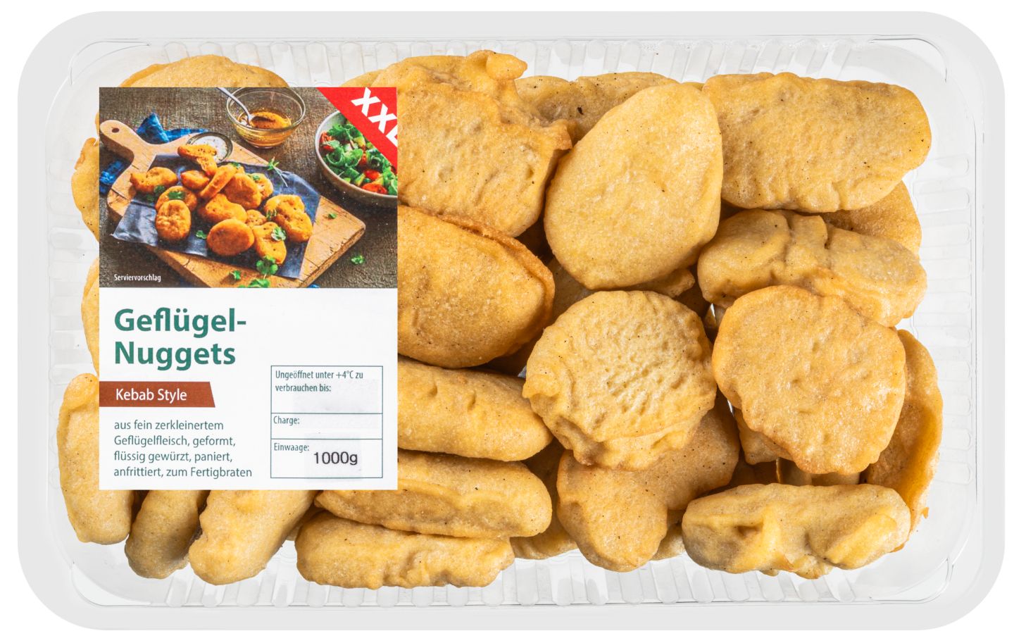 Geflügel-Nuggets XXL