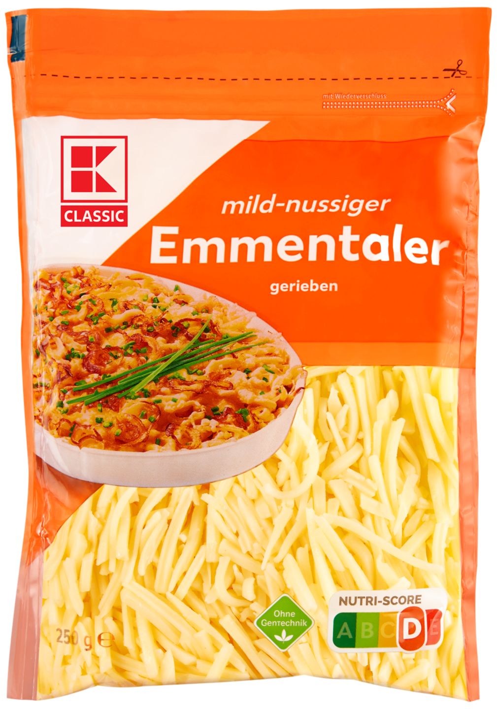 K-CLASSIC Emmentaler, gerieben