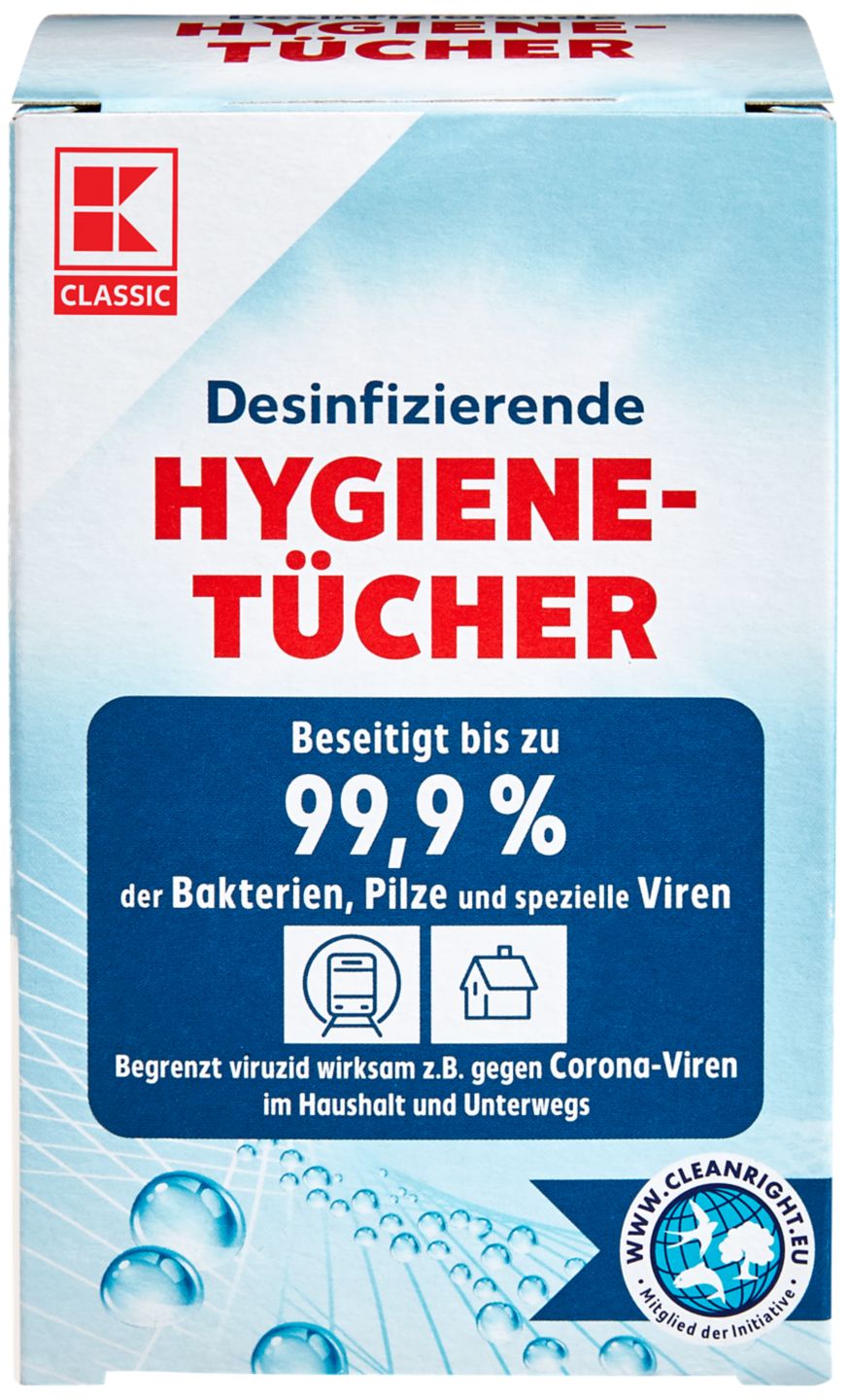 K-CLASSIC Hygiene-Tücher