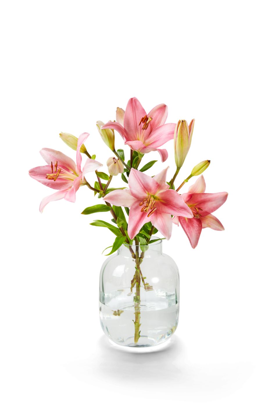 Lilien- oder Chrysanthemenstrauß