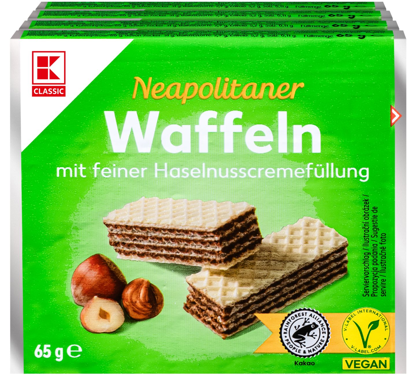 K-CLASSIC Neapolitaner-Waffeln