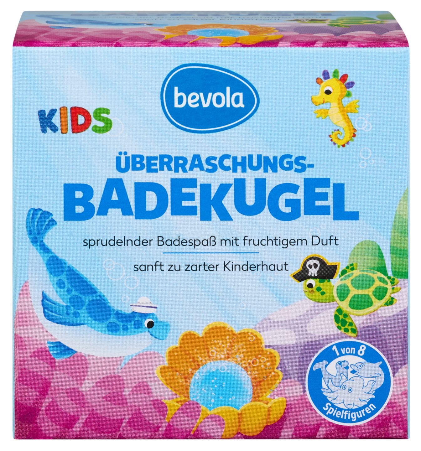 BEVOLA® KIDS Überraschungs-Badekugel